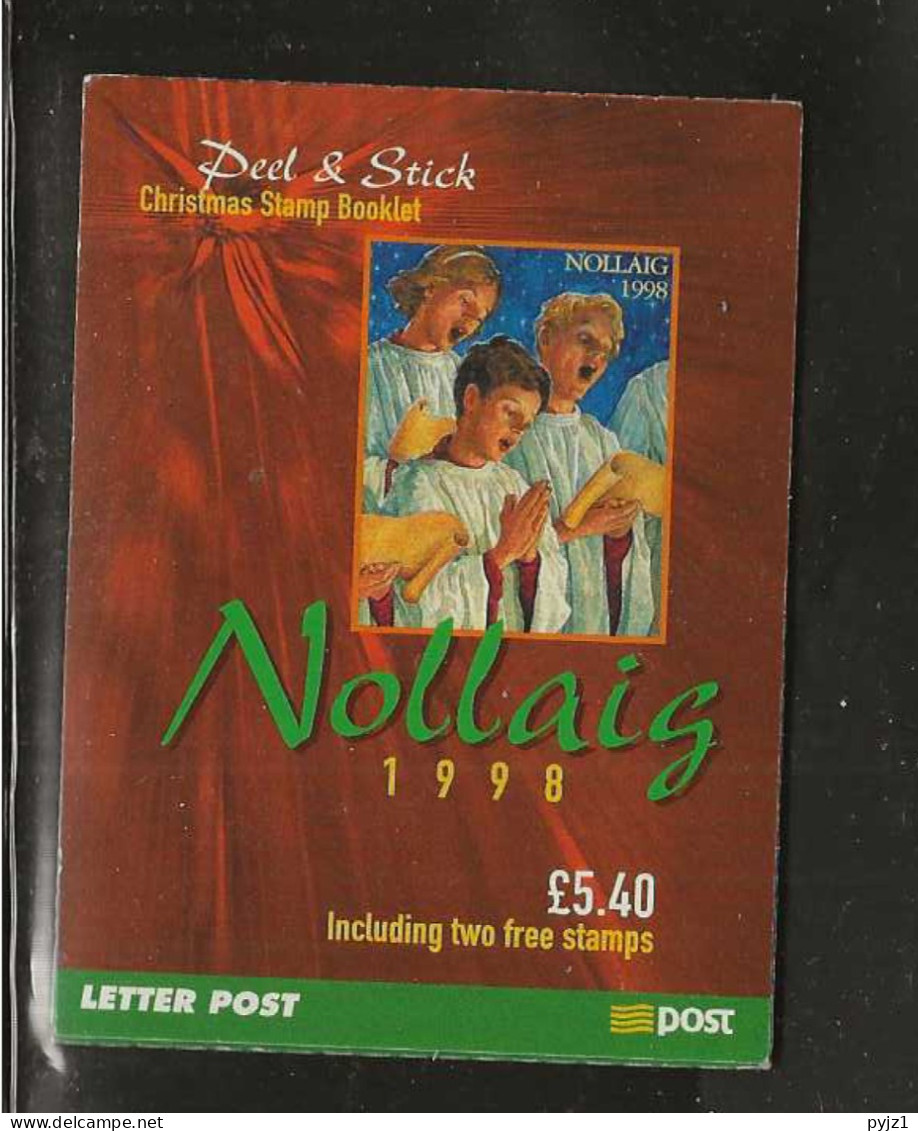1998 MNH  Ireland, Booklet Christmas Postfris** - Carnets
