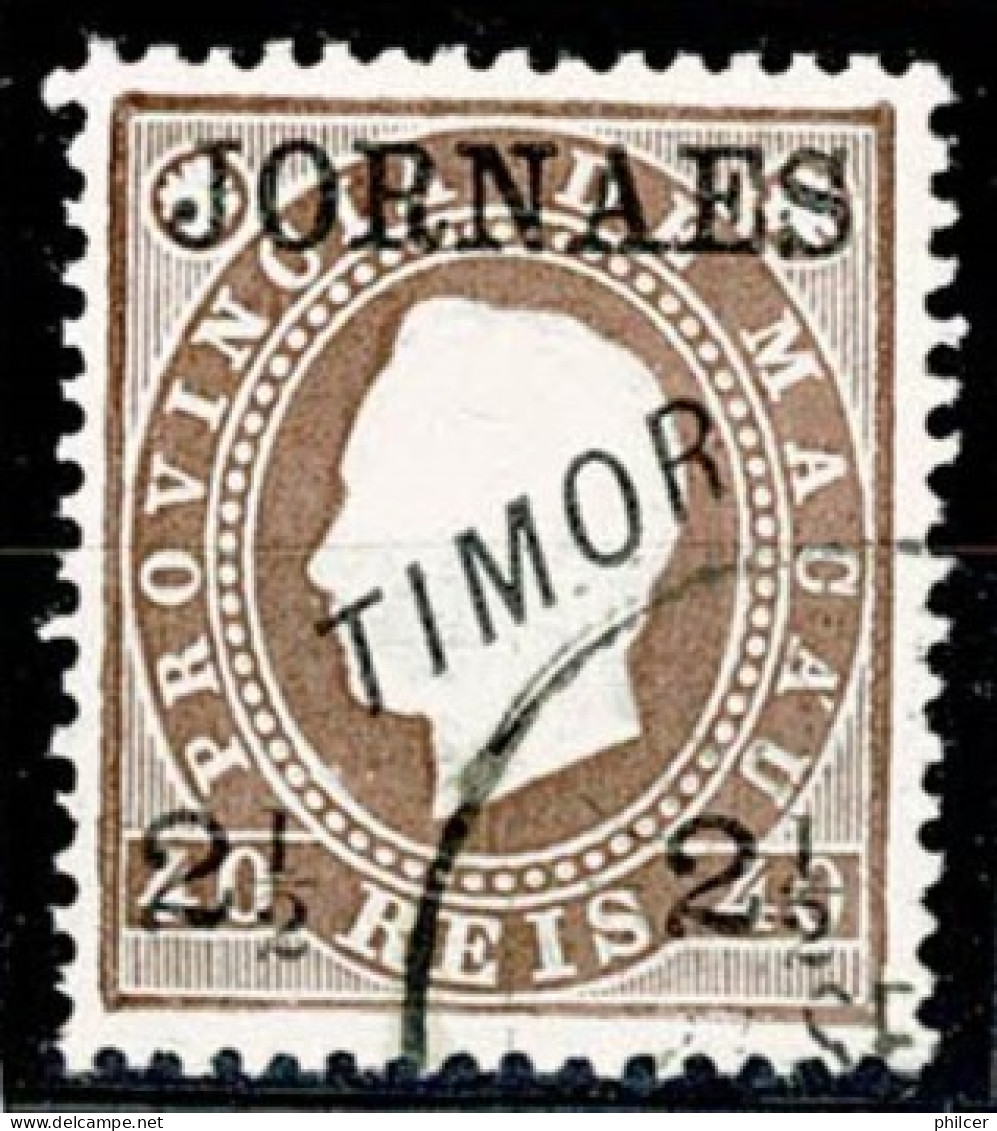 Timor, 1892, # 22, Used - Timor