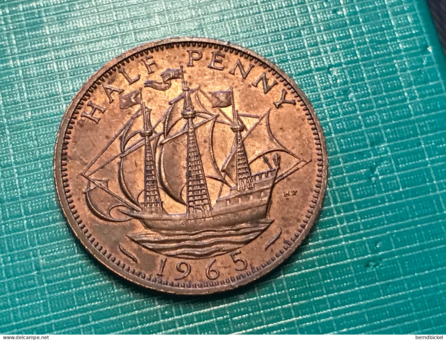 Münze Münzen Umlaufmünze Großbrittanien 1/2 Penny 1965 - C. 1/2 Penny