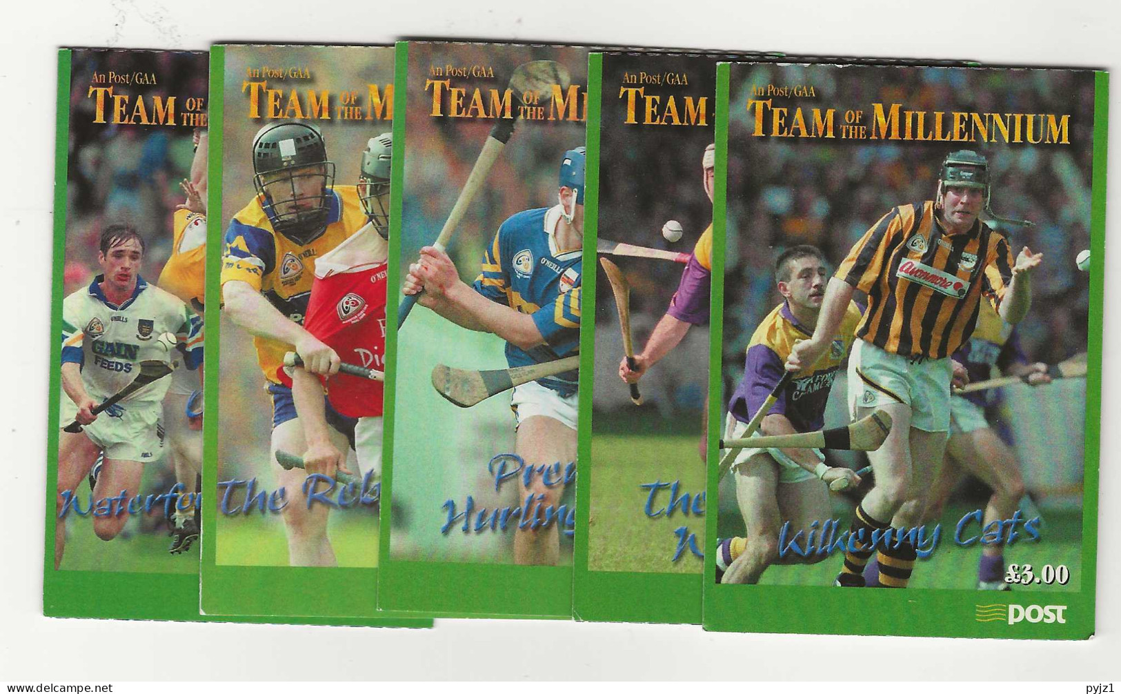 2000 MNH  Ireland, Booklet Hurling Postfris** - Carnets