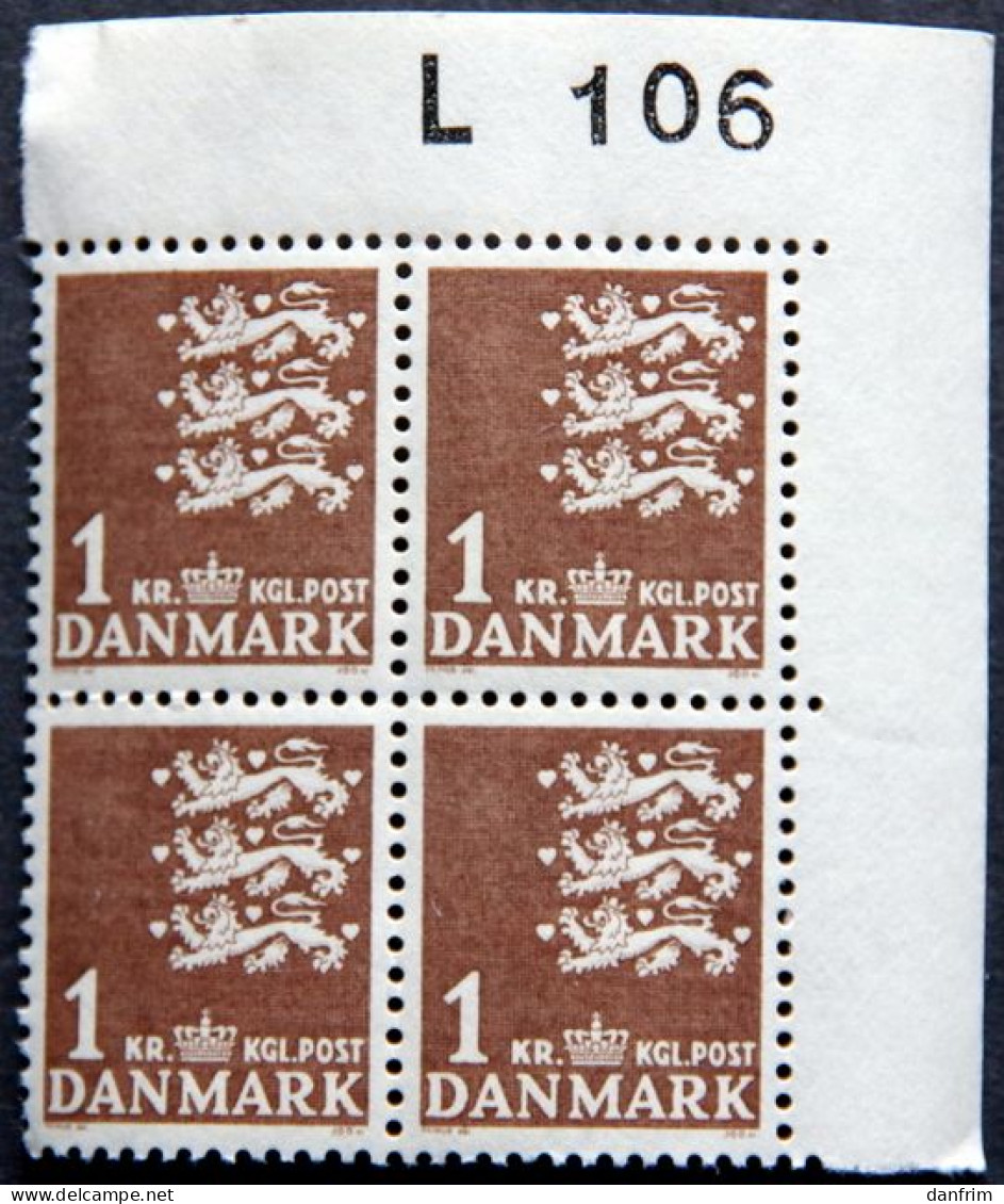 Denmark 1668    MiNr.289y    MNH (**)   (lot Ks 1638)     Catalogue Value:  AFA 14,5€ - Neufs