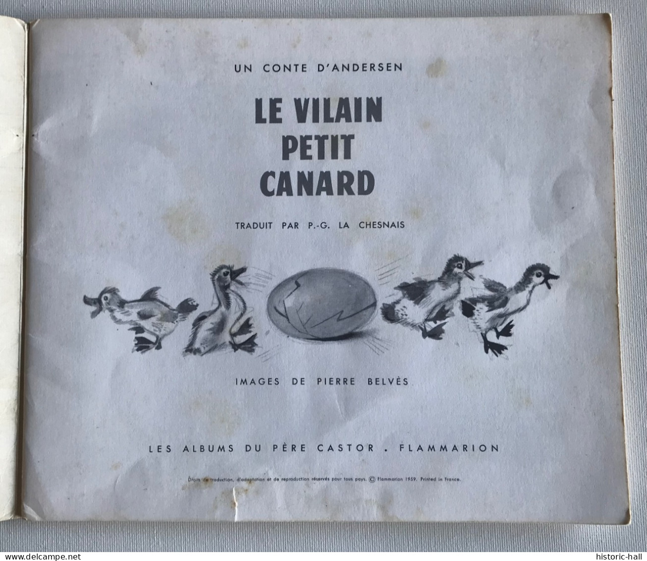 Le Vilain Petit Canard - Pere Castor - 1966 - Contes