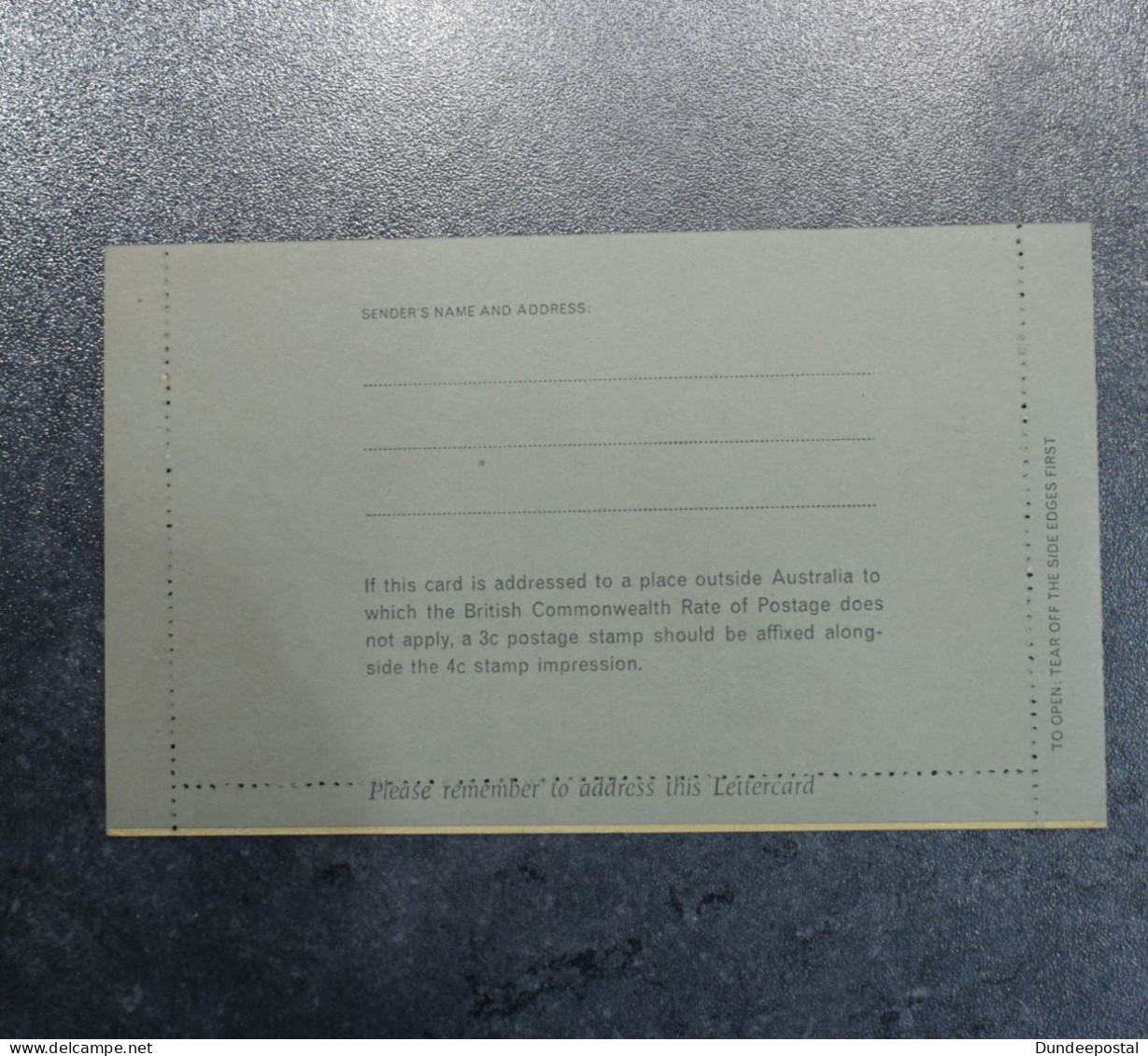 AUSTRALIA  Letter Card  4d     1966  ~~L@@K~~ - Postal Stationery