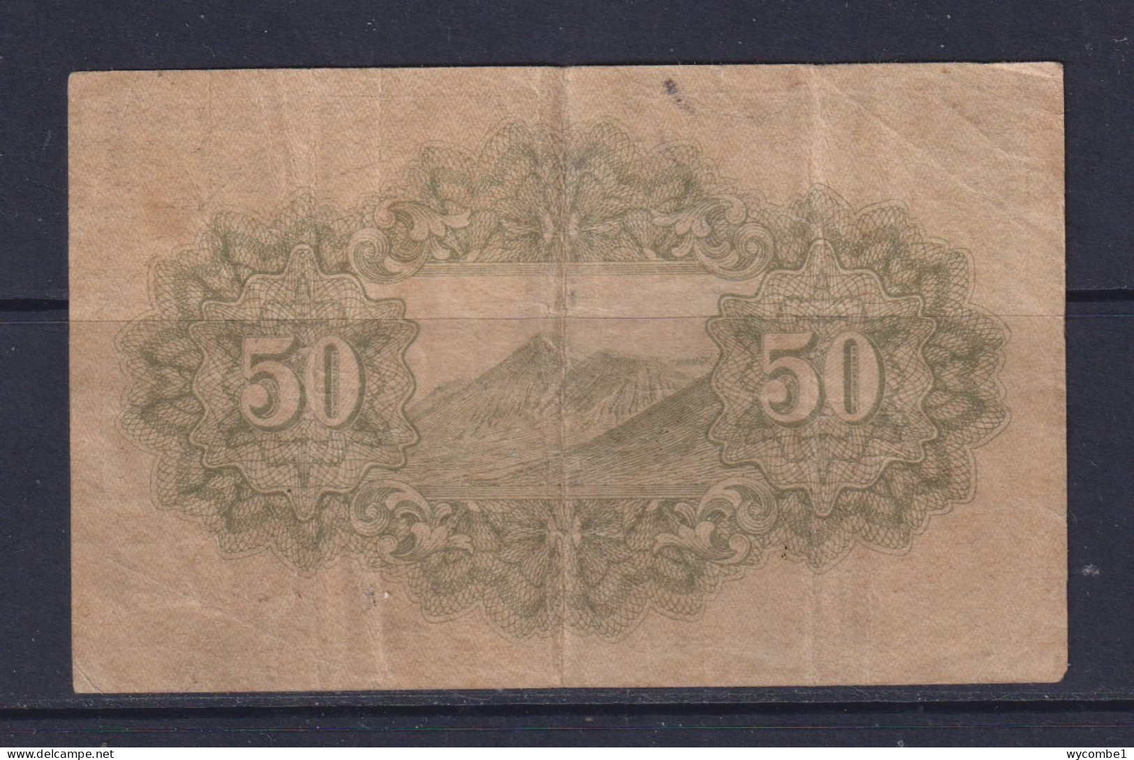 JAPAN - 1943 50 Sen Circulated Banknote - Japan