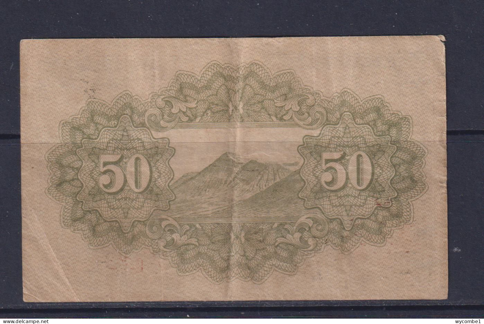 JAPAN - 1943 50 Sen Circulated Banknote - Japón