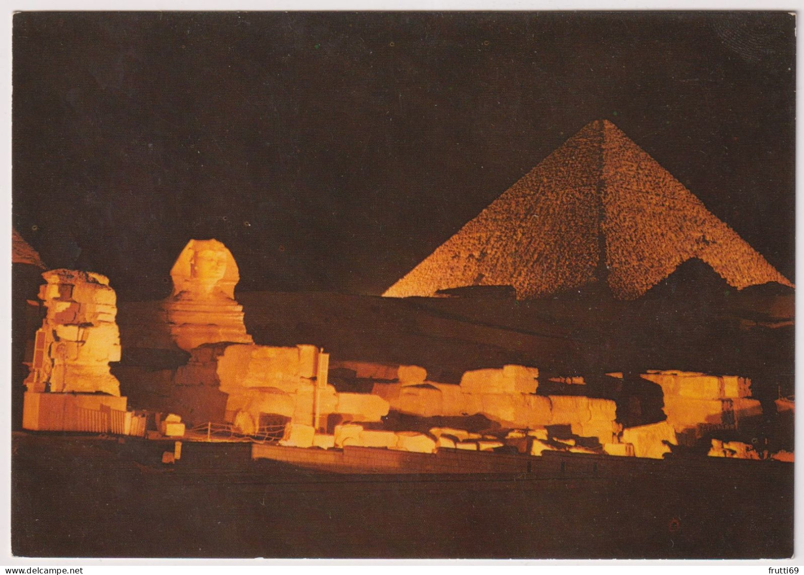 AK 198185 EGYPT - Giza - Sound And Light At The Pyramids Of Giza - Piramiden