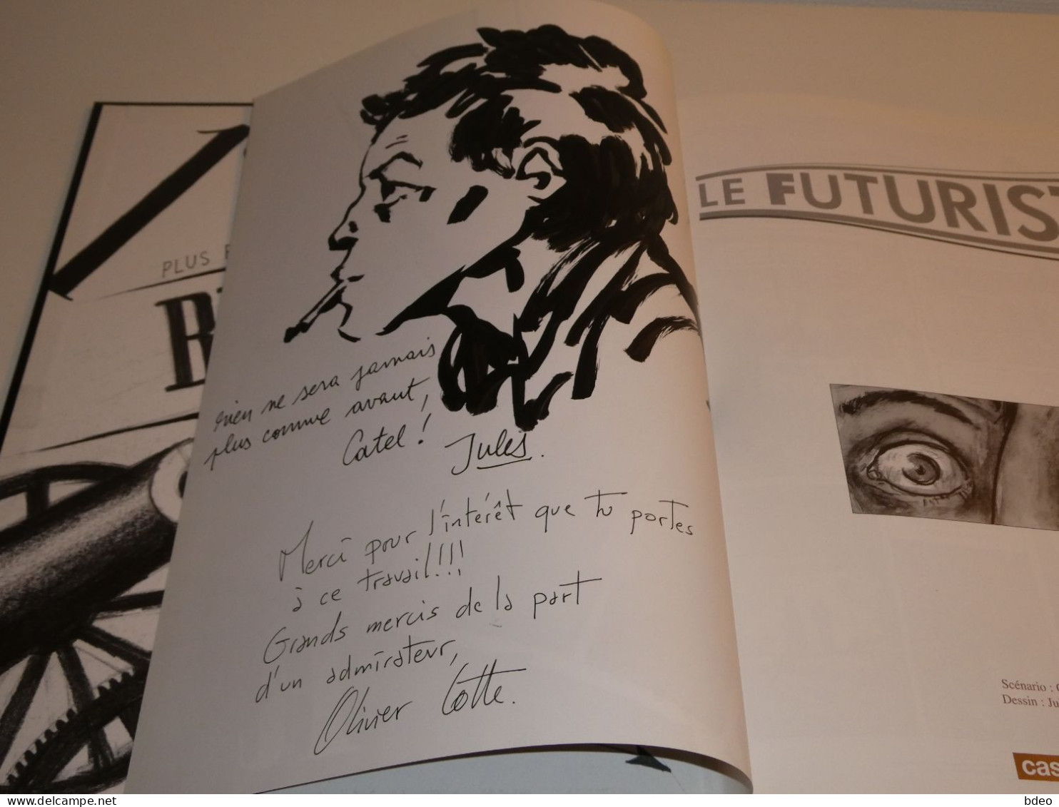 EO LE FUTURISTE + DEDICACE STROMBONI / TBE - Autographs