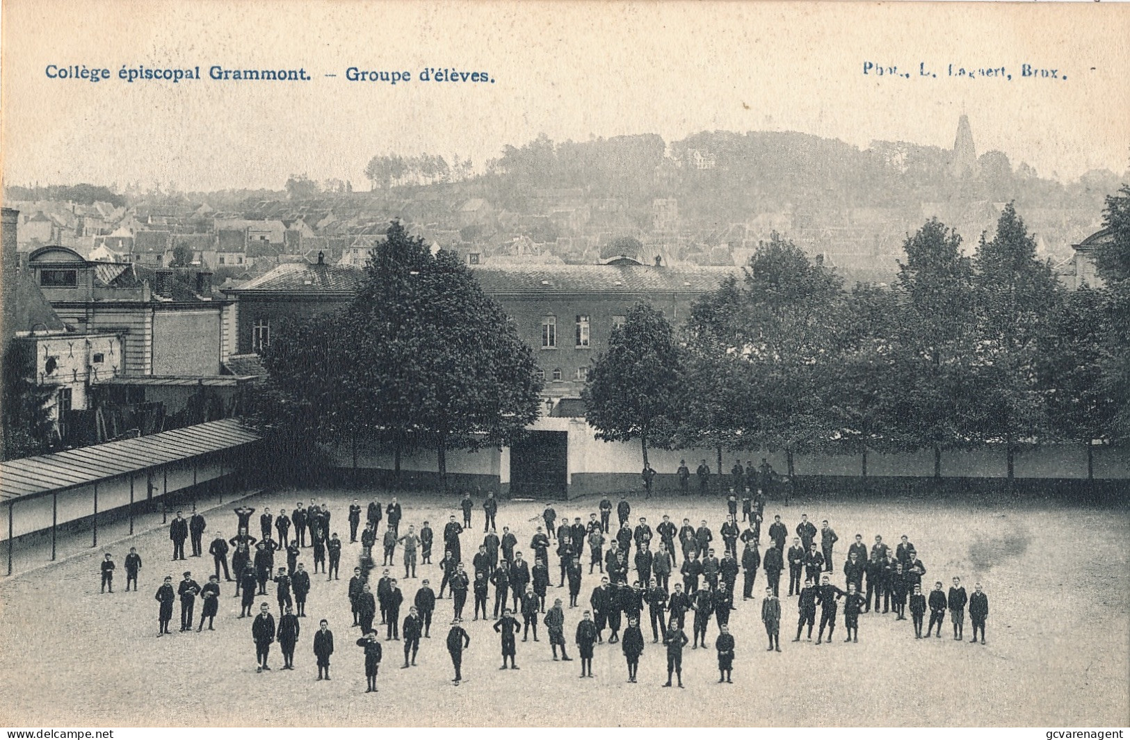 GRAMMONT - COLLEGE EPISCOPAL GRAMMONT   GROUPE D'ELEVES       -  2 SCANS - Geraardsbergen