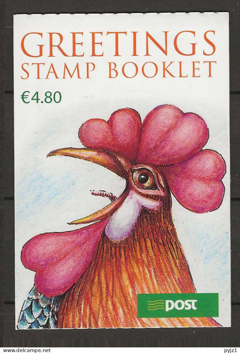 2005 MNH  Ireland, Booklet  Mi 1625-28 Postfris** - Postzegelboekjes