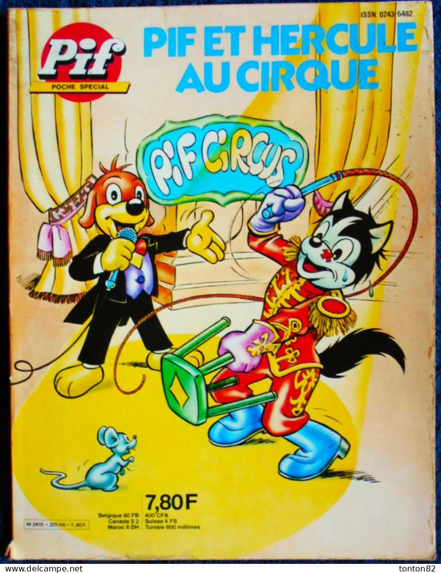 Pif  Poche Spécial - Pif Et Hercule Au Cirque - ( Février 1981 ) . - Pif & Hercule