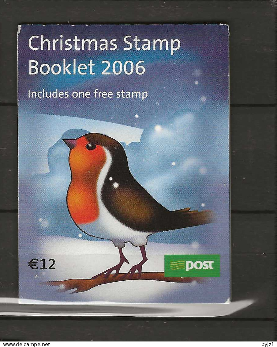 2006 MNH  Ireland, Booklet Christmas Postfris** - Postzegelboekjes