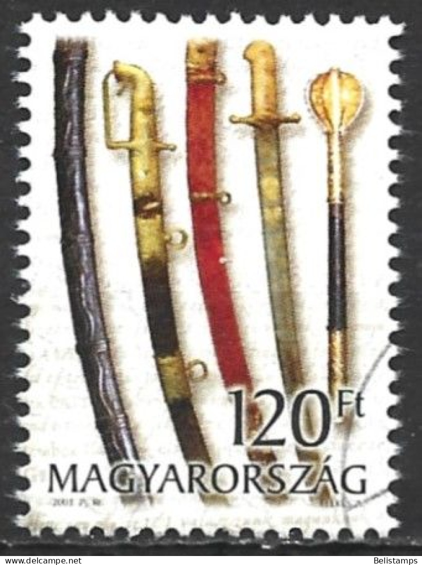 Hungary 2003. Scott #3845a (U) Swords And Scabbards - Used Stamps