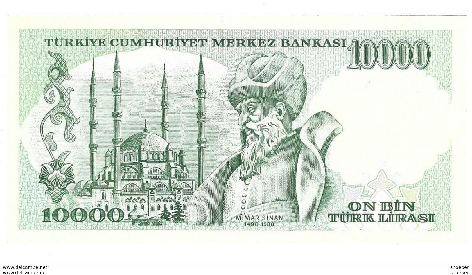 *turkey 10000 Lira 1982  199 Unc - Turchia