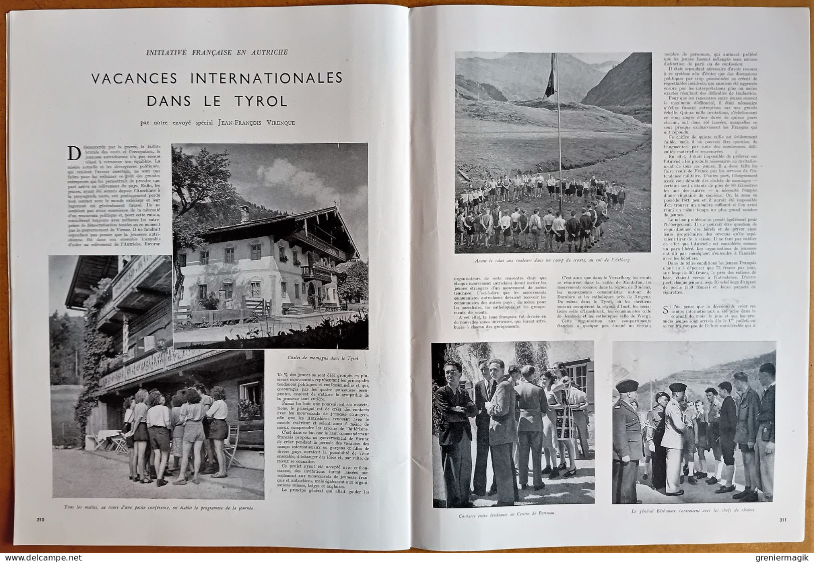 France Illustration N°52 28/09/1946 Accord franco-vietnamien/Maroc/Sérapéum d'Alexandrie/Jacquinot de Besange/Poulbot