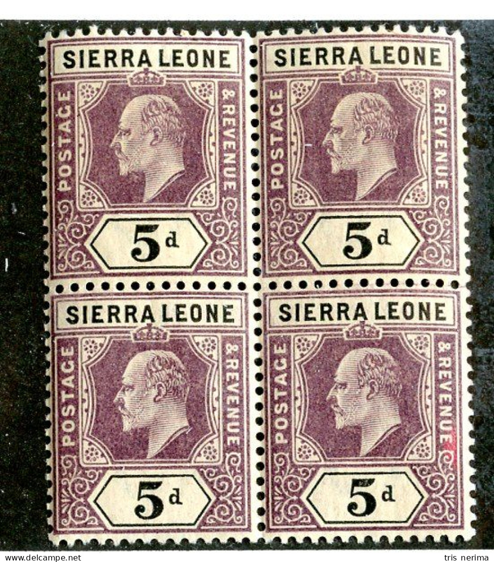 8214 BCXX 1903 Sierra Leone Scott # 71 MNH** Cv $18 - Sierra Leona (...-1960)