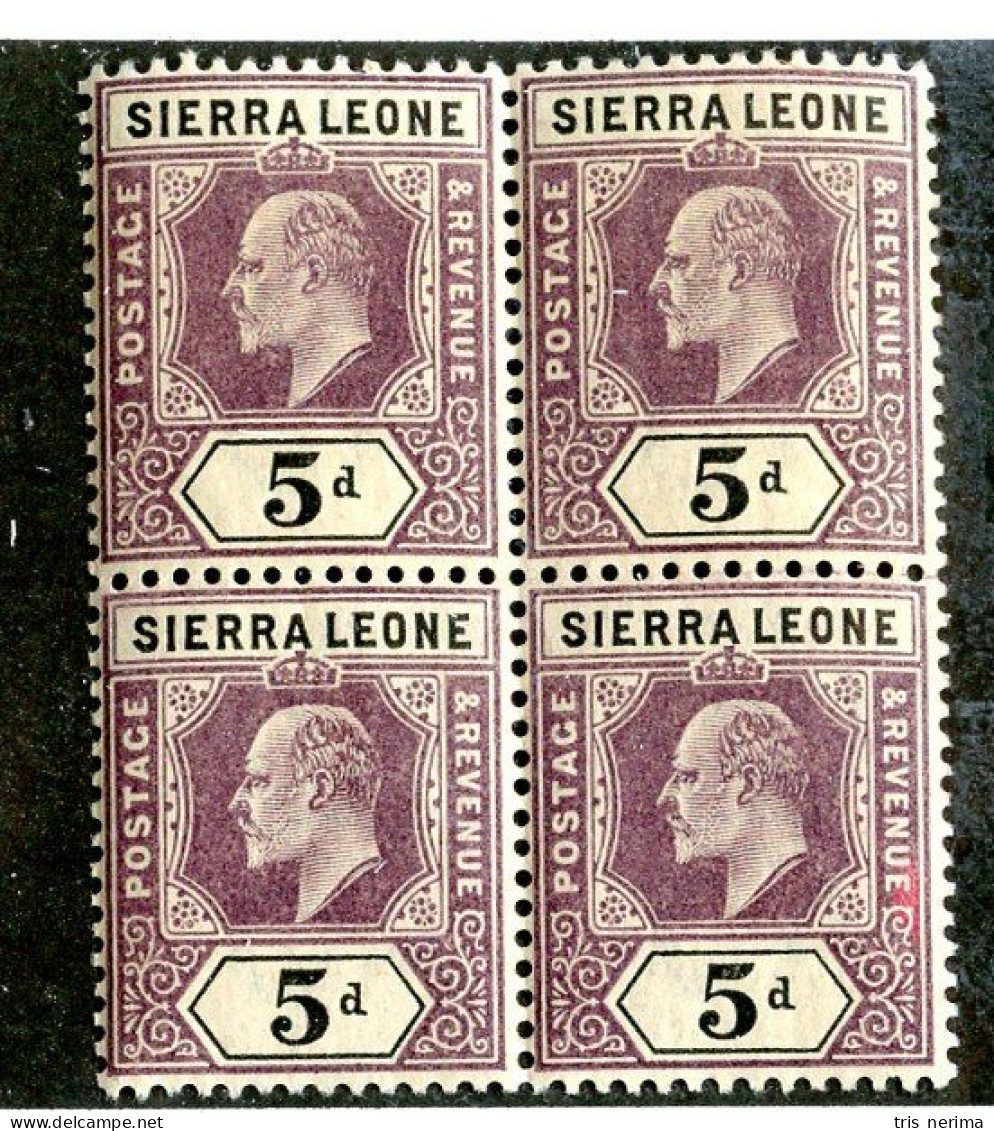 8214 BCXX 1903 Sierra Leone Scott # 71 MNH** Cv $18 - Sierra Leone (...-1960)