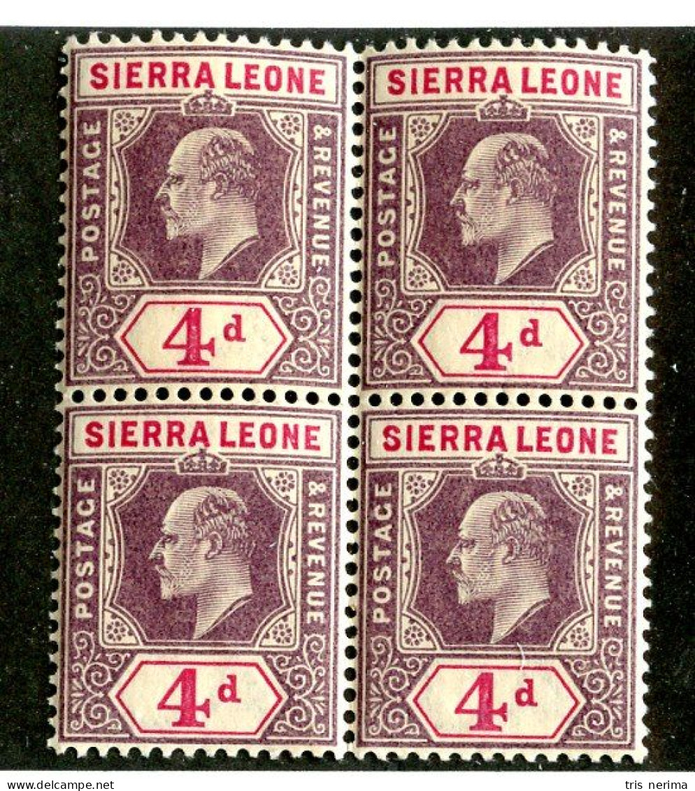 8215 BCXX 1903 Sierra Leone Scott # 70 MNH** Cv $32 - Sierra Leone (...-1960)