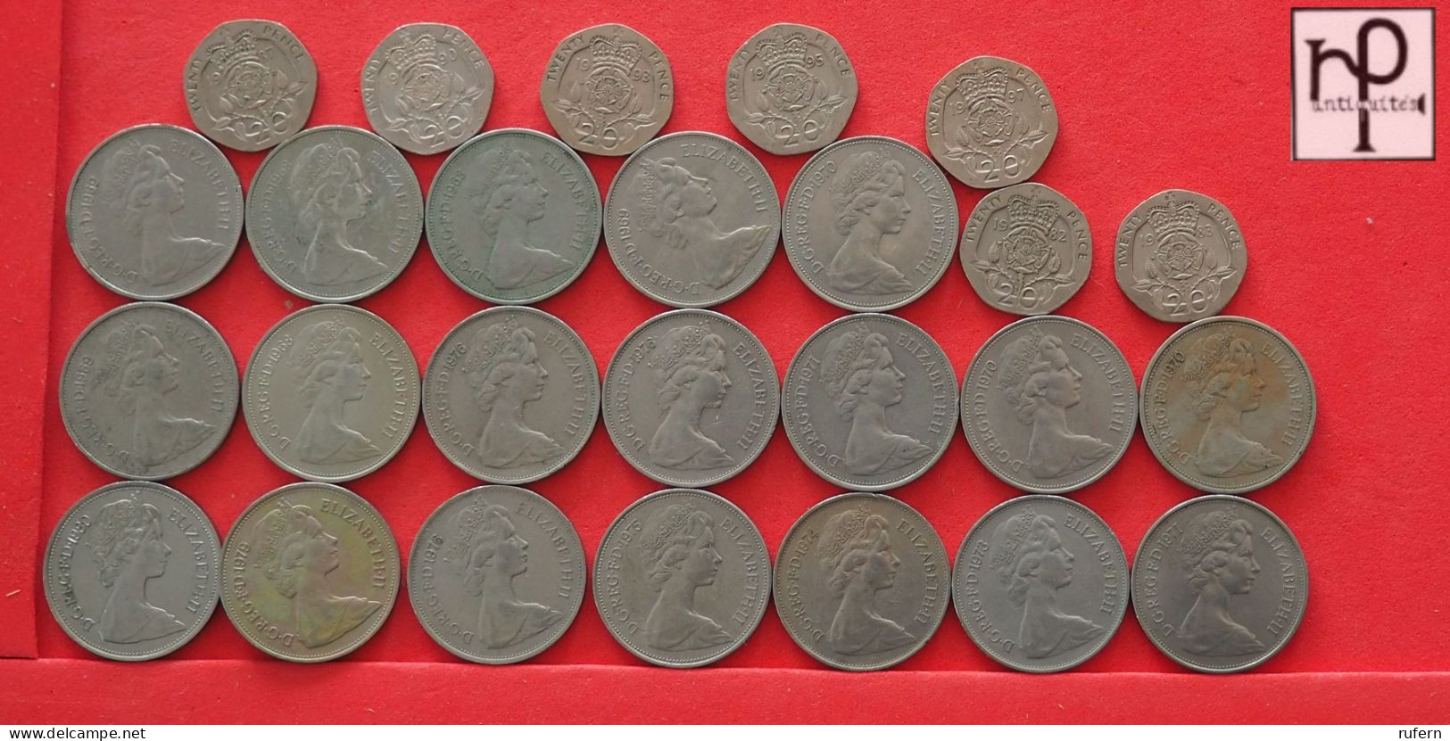 GREAT BRITAIN  - LOT - 26 COINS - 2 SCANS  - (Nº58003) - Sammlungen & Sammellose