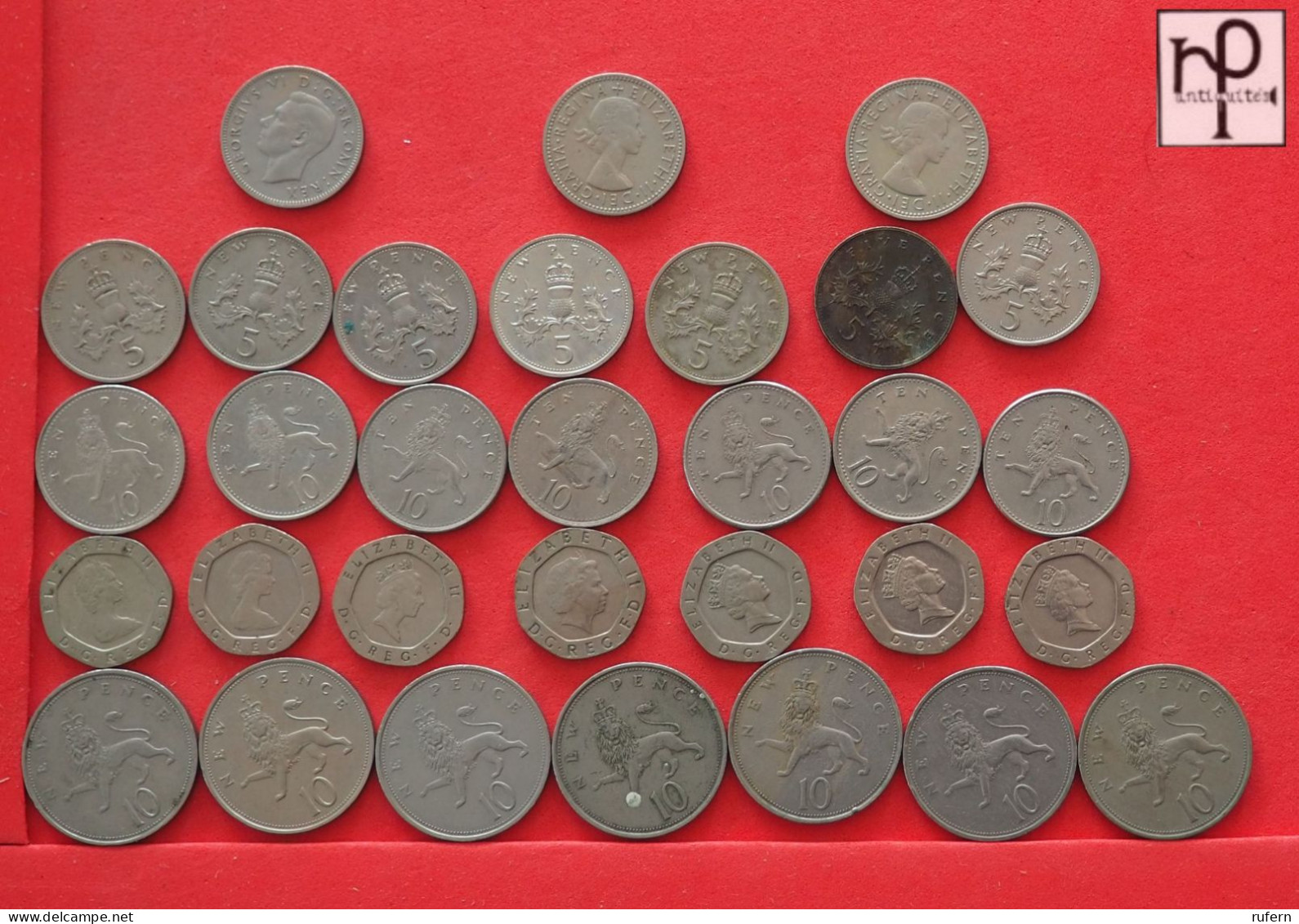 GREAT BRITAIN  - LOT - 31 COINS - 2 SCANS  - (Nº58004) - Collections & Lots