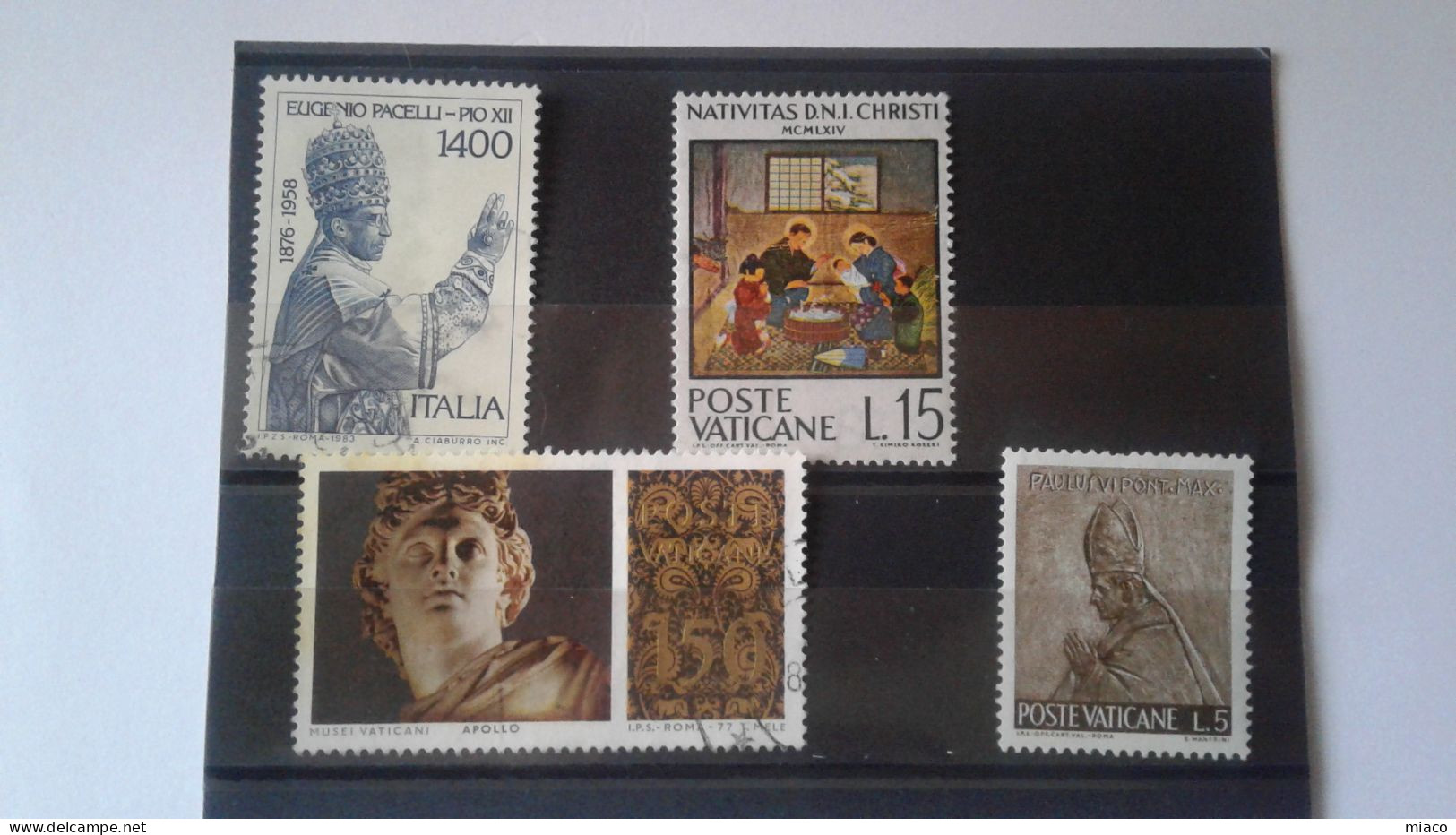 L02 Vaticano - LOTTO Francobolli Usati - Collections