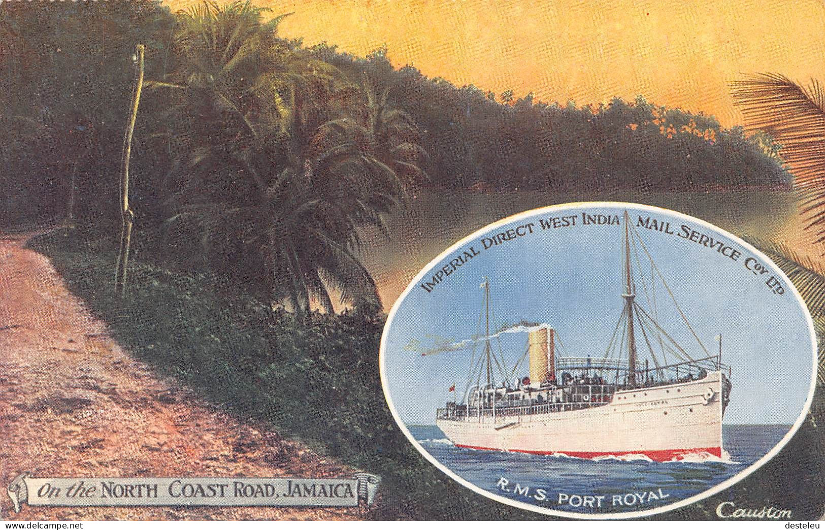 On The Northe Coast Road -  R.M.S.Port Royal - Jamaica - Jamaica