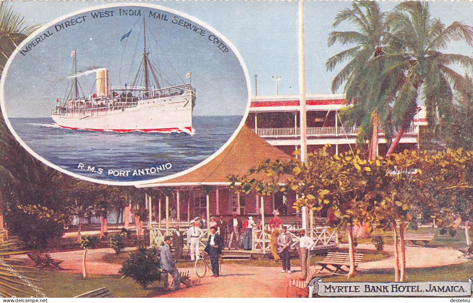 Myrtle Bank Hotel -  R.M.S.Port Antonio - Jamaica - Jamaica