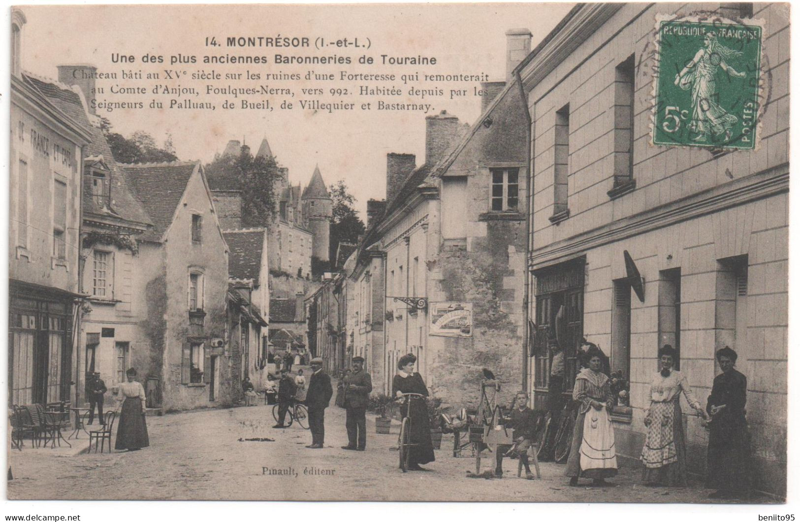 CPA De MONTRESOR - Une Des Plus Anciennes Baronneries De Touraine. - Montrésor