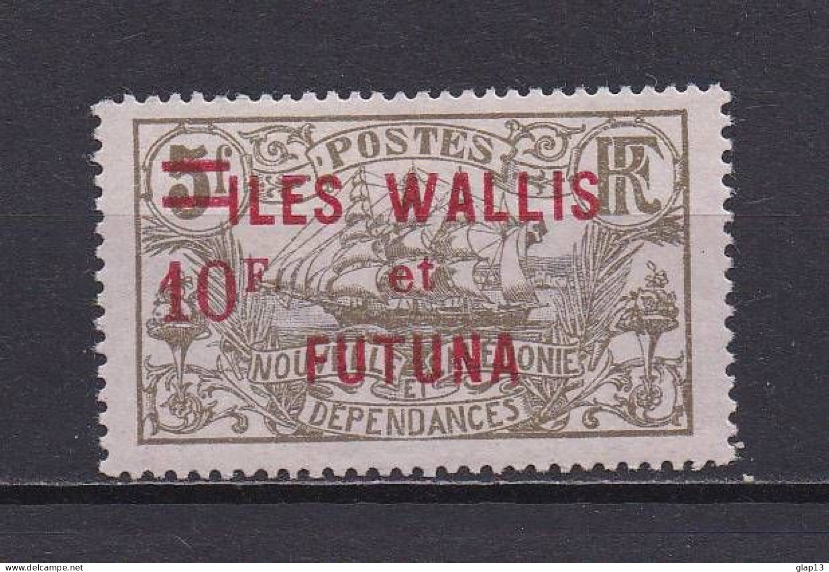 WALLIS ET FUTUNA 1924 TIMBRE N°38 NEUF AVEC CHARNIERE - Ungebraucht