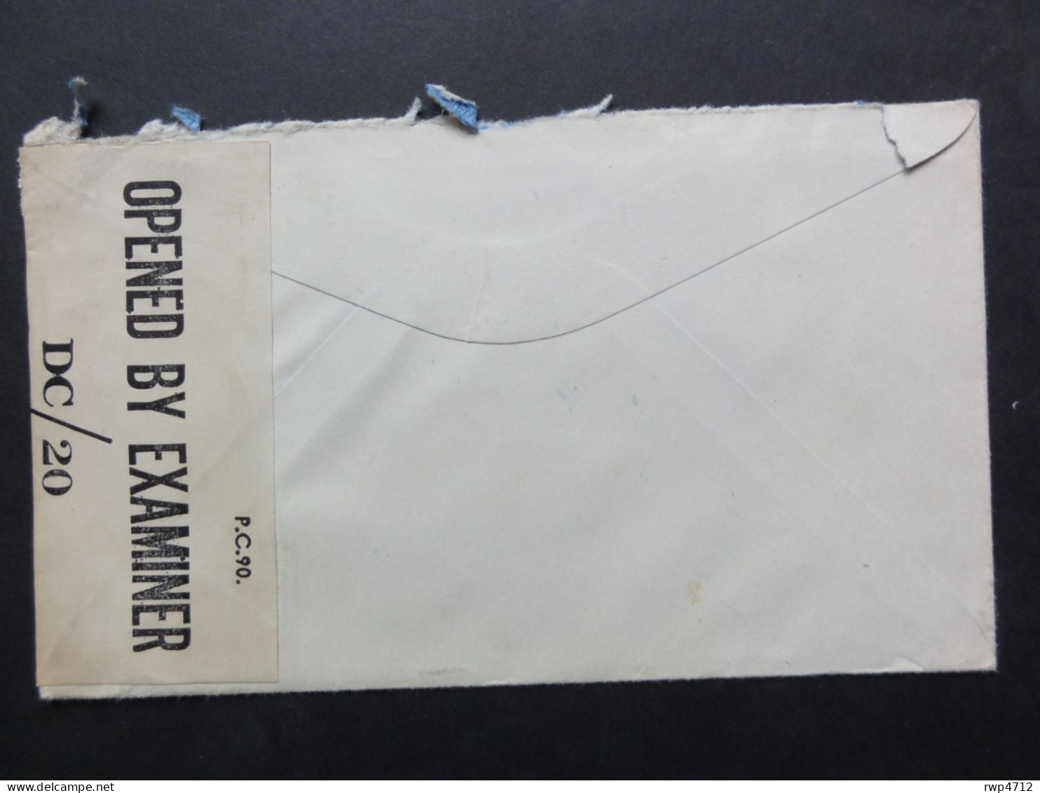 NEWFOUNDLAND  Zensurbrief  Censored Cover  Lettre Censure 1944 To USA - 1908-1947