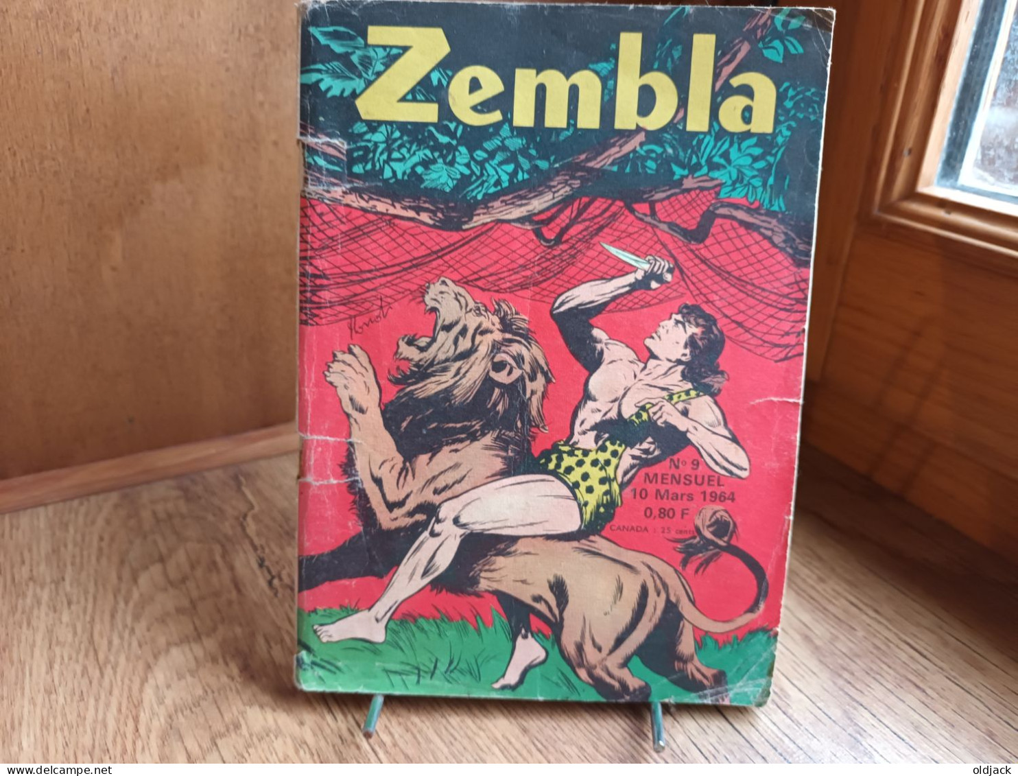 ZEMBLA N°9 " Enfer Vert " + Einstein + Fury + Mac......(BD PF LUG 1964) (col1b) - Zembla