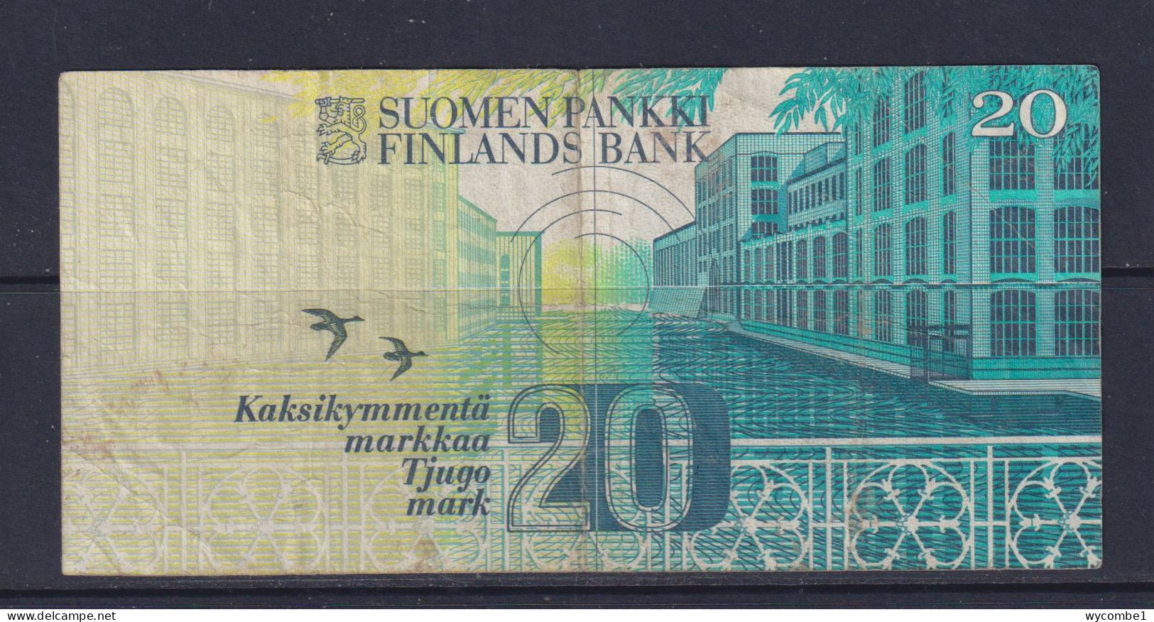 FINLAND - 1993 20 Markka Circulated Banknote - Finlande