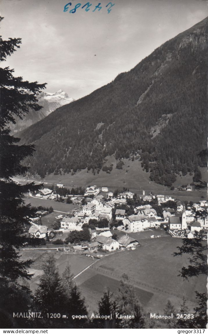 E2898) MALLNITZ Gegen Ankogel - Kärnten - HAUS DETAILS Im Vordergrund ALT! - Mallnitz