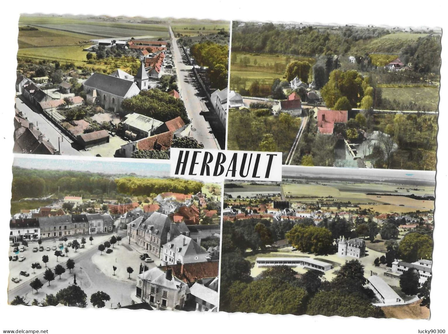 HERBAULT - CARTE MULTI VUES - Herbault