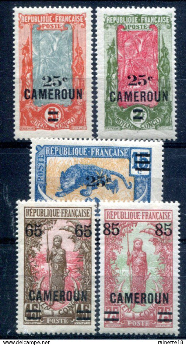 Cameroun         101/105 ** - Unused Stamps