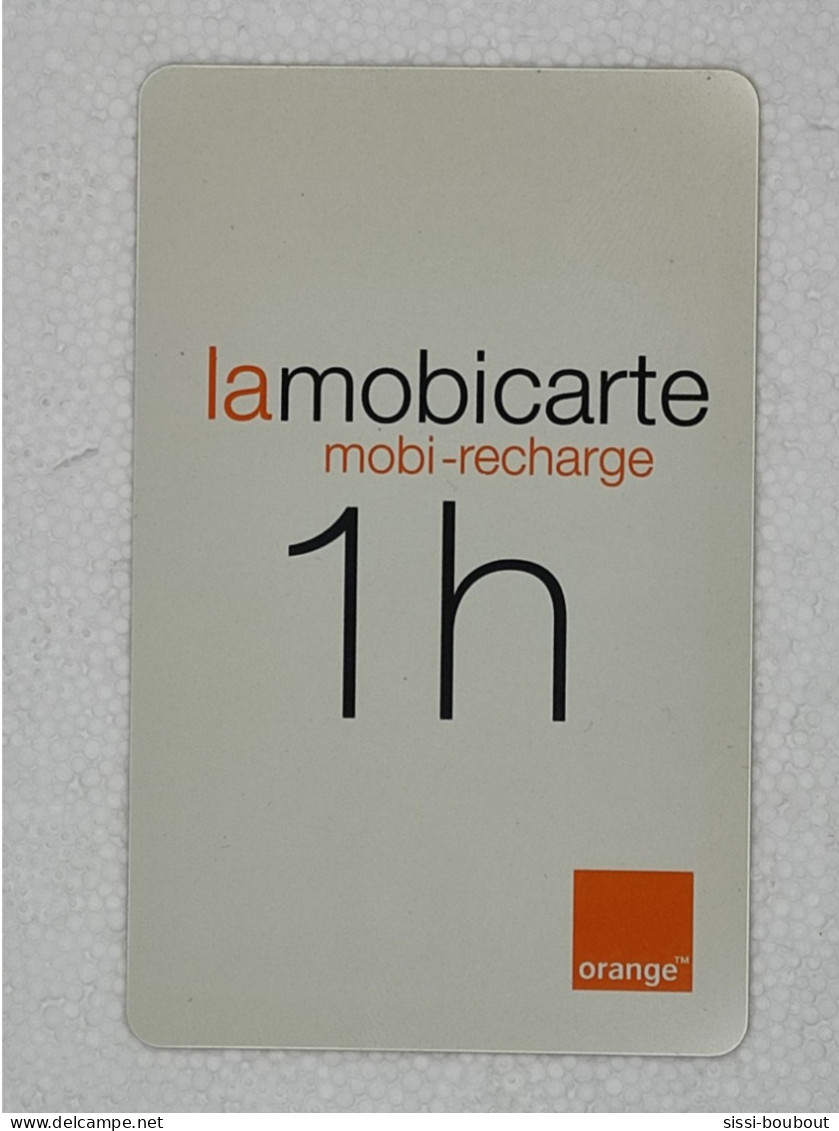 Télécarte - ORANGE - Lamobicarte - Mobi-recharge - 1h - Opérateurs Télécom