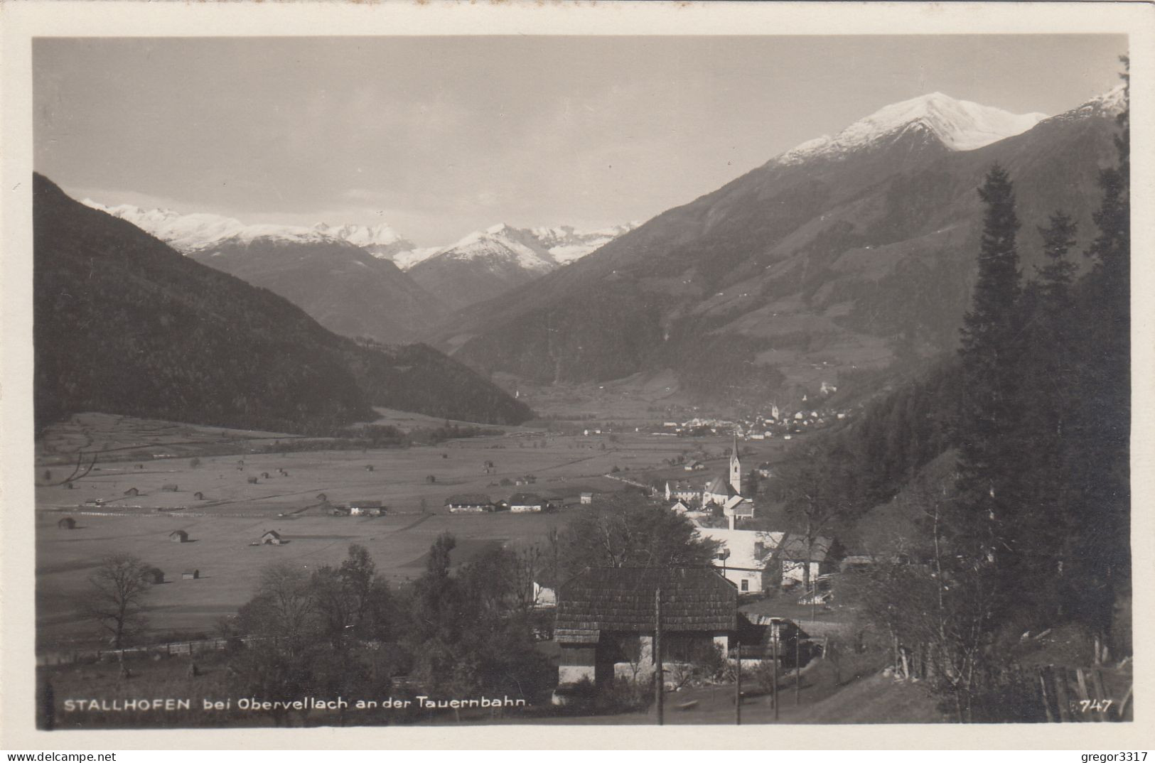 E2904) STALLHOFEN Bei OBERVELLACH An Der Tauernbahn - ALT !! 1929 - Obervellach