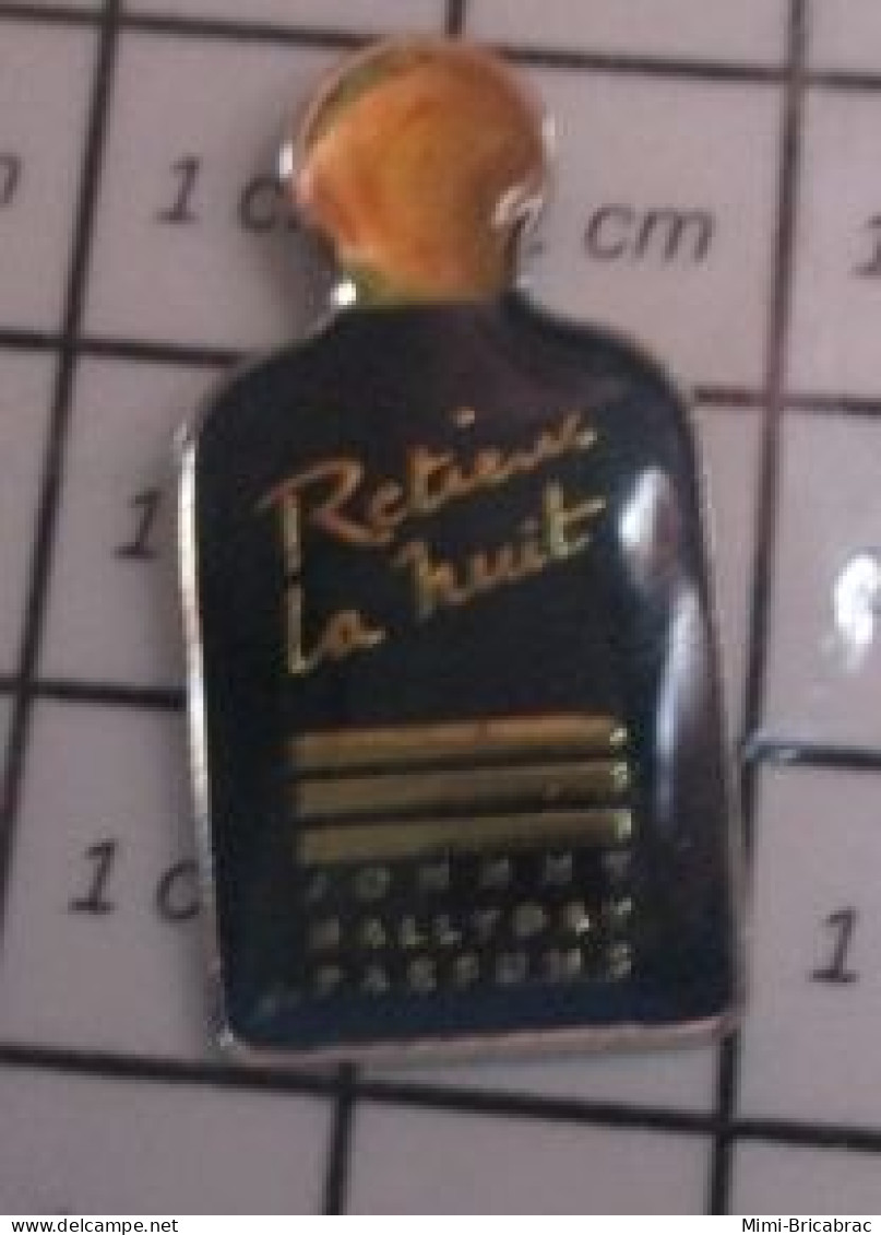 Pin's Pins / Beau Et Rare / PARFUMS / FLACON PARFUM JOHNNY HALLYDAY RETIENS-TOI LA NUIT - Perfume