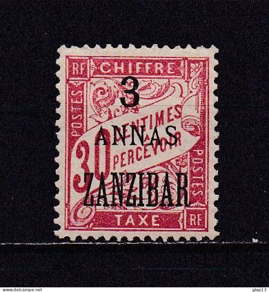 ZANZIBAR 1897 TAXE N°4 NEUF AVEC CHARNIERE - Unused Stamps