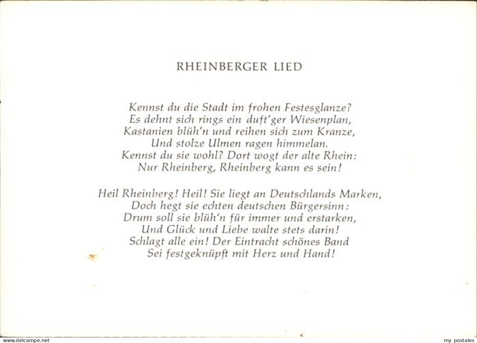 41527215 Rheinberg Rheinberger Lied Rheinberg - Rheinsberg