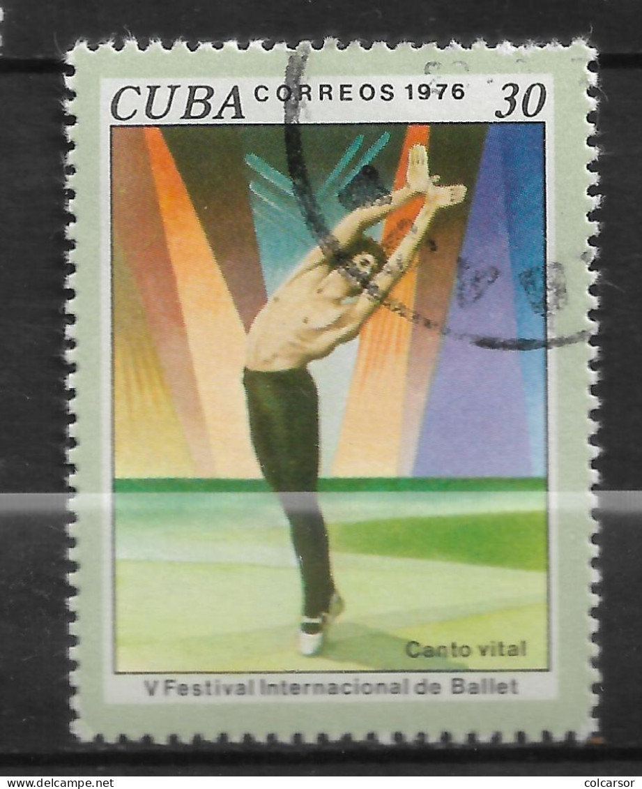 CUBA  N°  1968  BALLET - Gebruikt