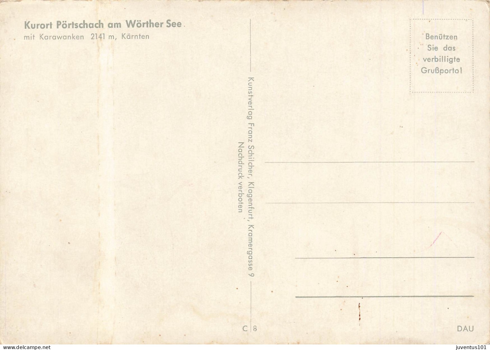 CPSM Kurort Pörtschach Am Wörther See       L2597 - Pörtschach