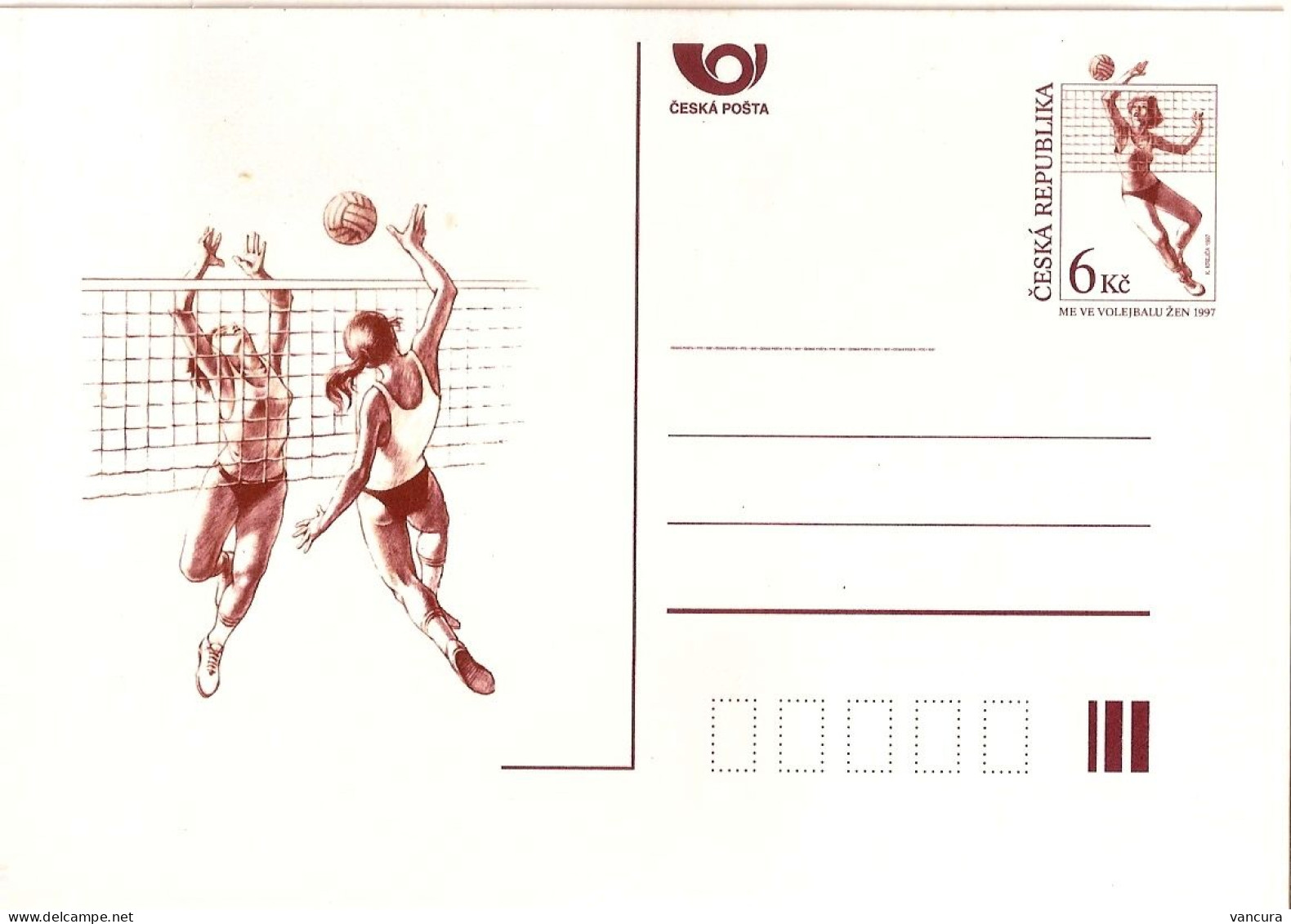 CDV 27 Czech Republic - European Championship 1997 - Volley-Ball