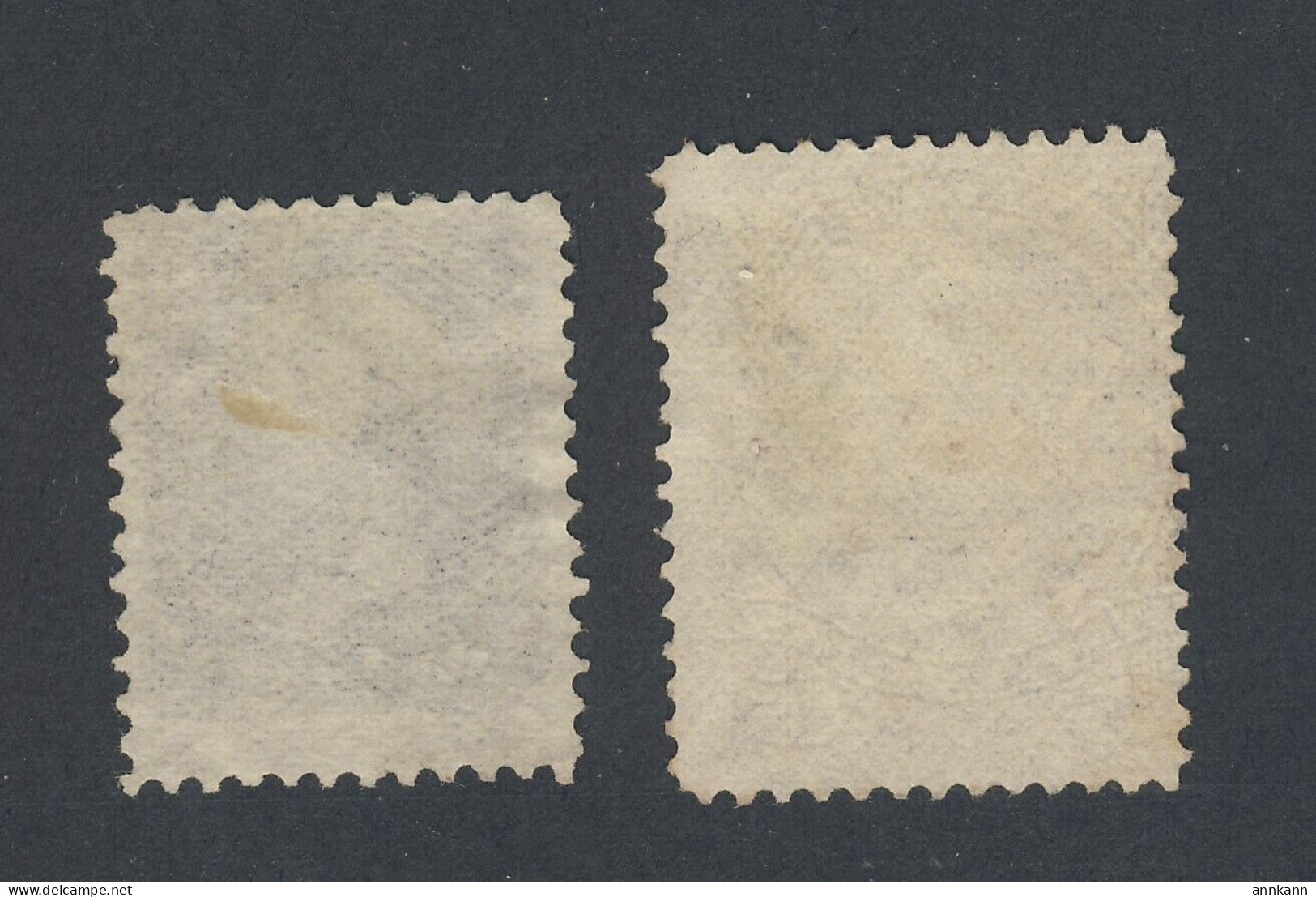 2x Canada Large Queen Stamps; #21-1/2c #30-15c Both MNG Guide Value = $100.00 - Ungebraucht