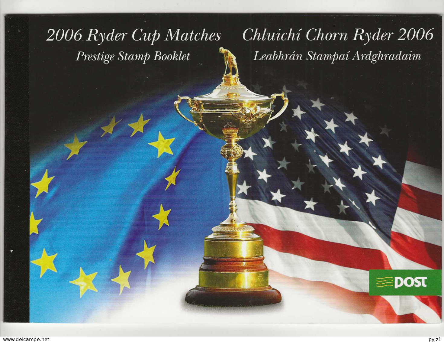 2006 MNH  Ireland, Booklet Ryder Cup Postfris** - Postzegelboekjes