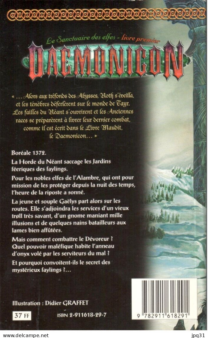 E. Kestrel - Le Secret Des Faylings - Mnémos / Daemonicon / Le Sanctuaire Des Elfes 1 - 1997 - Fantastique