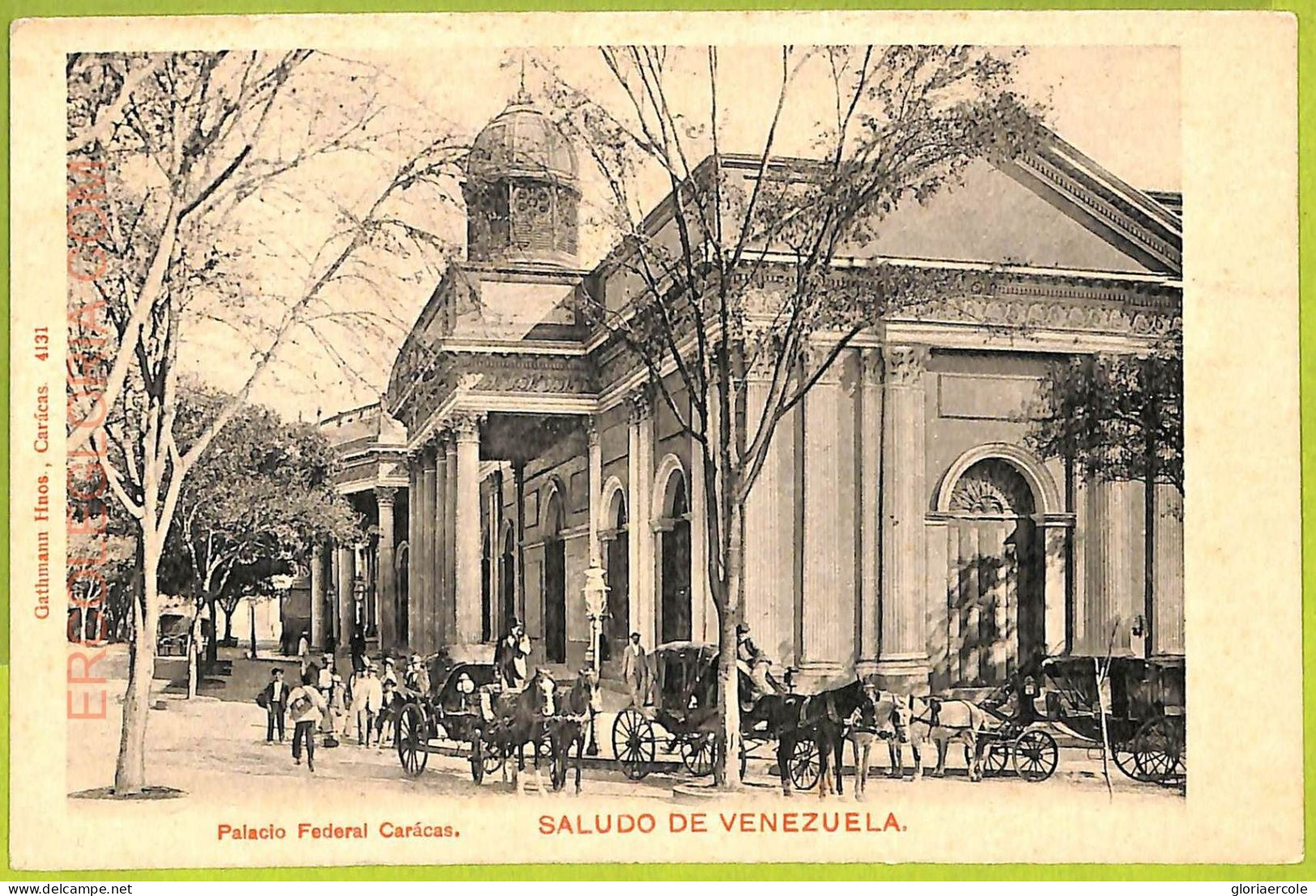 Af2954 - VENEZUELA - VINTAGE POSTCARD - Caracas - Palacio Federal - Venezuela