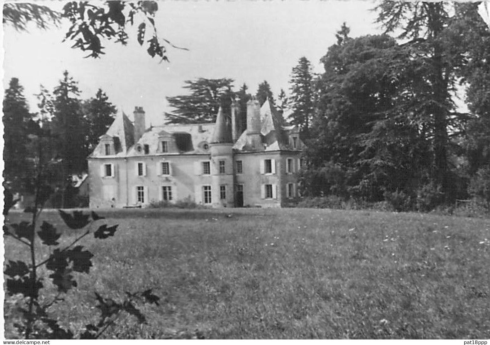 FRANCE - CPSM CHATEAUX de VILLAGES (- 6.000 h)  Lot de 15 cartes (n° 1) Dentelées Grand Format Noir et Blanc - BON ETAT