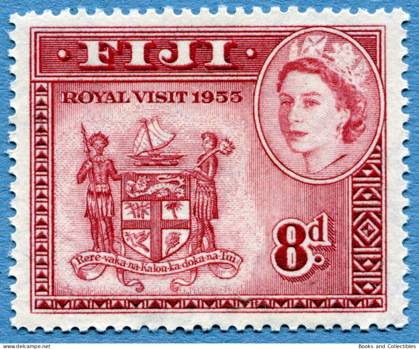 Fiji - 1953 - Michel #123 * Rif. A-04 - Fiji (...-1970)