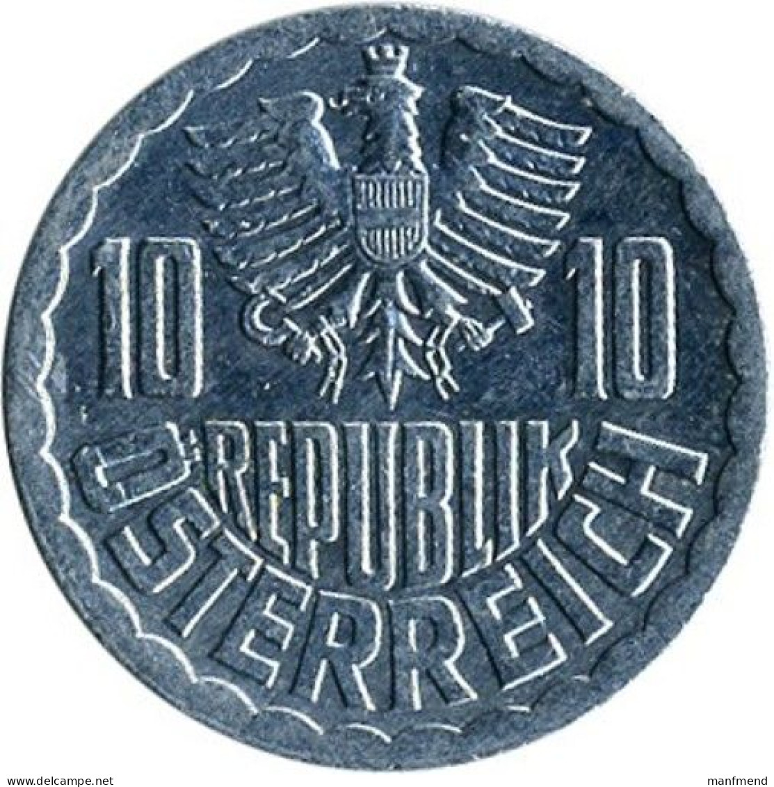 Austria - 1980 - KM 2878 - 10 Groschen - XF - Autriche