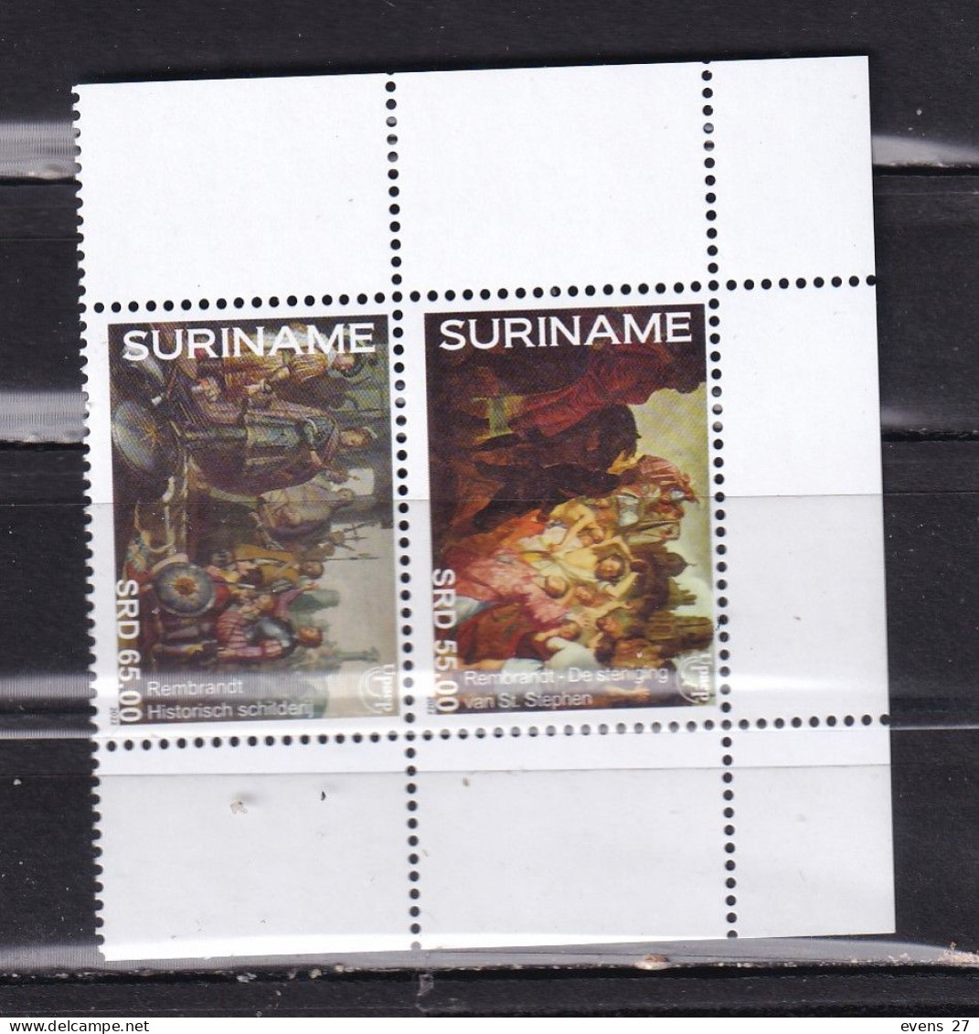 SURINAM-2022-REMBRANT- MNH- - Suriname